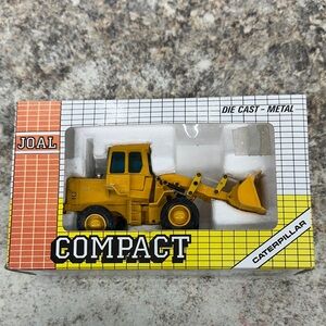 J.O.A. Yellow Compact Caterpillar Loader Toy - Die-Cast Construction